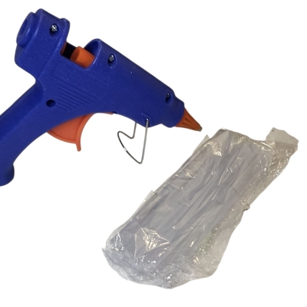 Electric Blue Glue Gun with Sticks